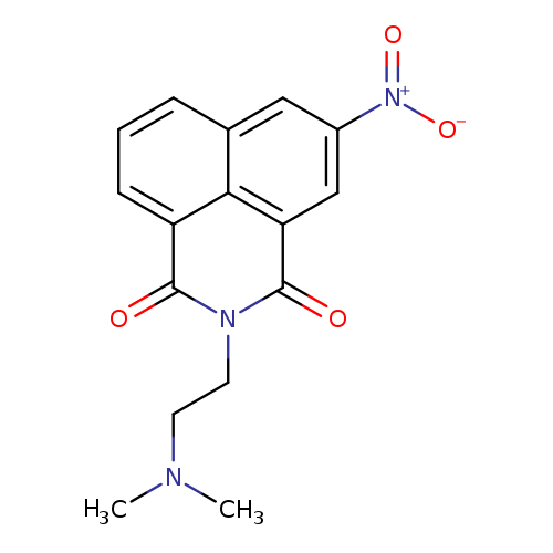 CN(CCn1c(=O)c2cc(cc3c2c(c1=O)ccc3)[N+](=O)[O-])C