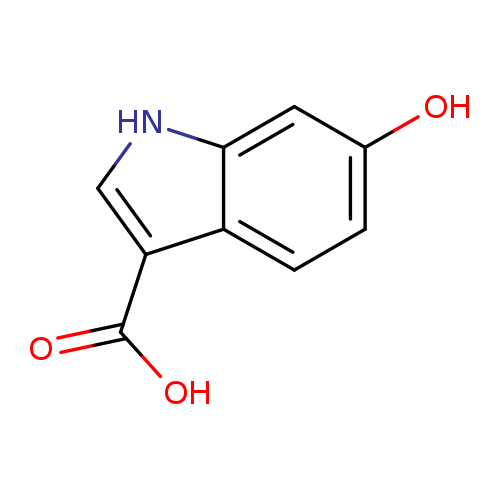 Oc1ccc2c(c1)[nH]cc2C(=O)O