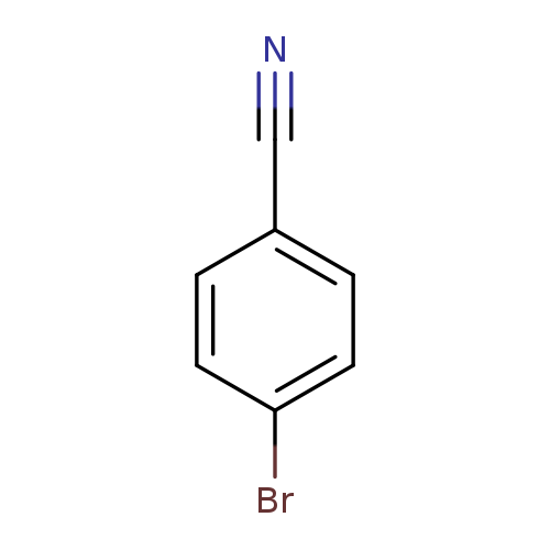 N#Cc1ccc(cc1)Br