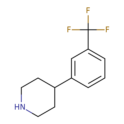 FC(c1cccc(c1)C1CCNCC1)(F)F