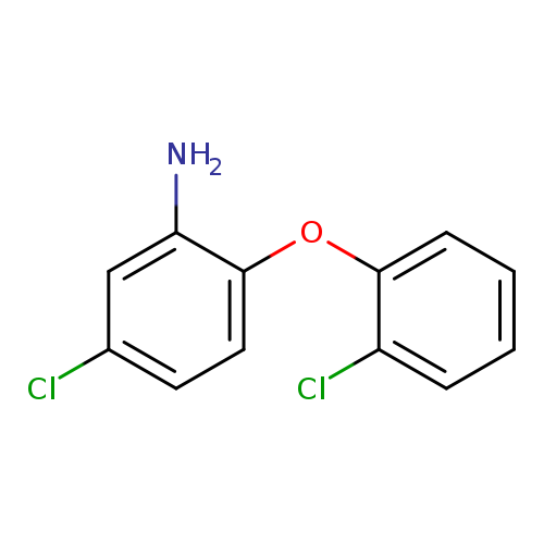 Clc1ccc(c(c1)N)Oc1ccccc1Cl