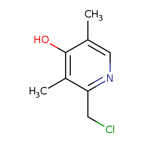 ClCc1ncc(c(c1C)O)C
