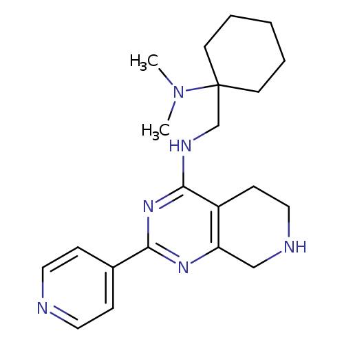 CN(C1(CCCCC1)CNc1nc(nc2c1CCNC2)c1ccncc1)C