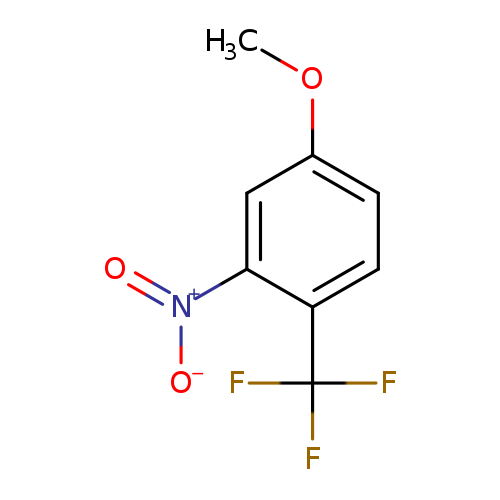 COc1ccc(c(c1)[N+](=O)[O-])C(F)(F)F