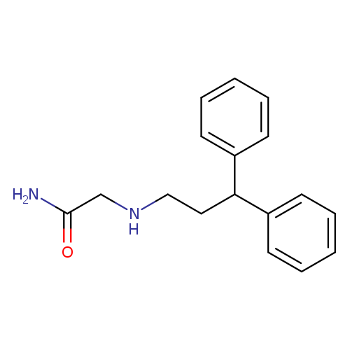 NC(=O)CNCCC(c1ccccc1)c1ccccc1