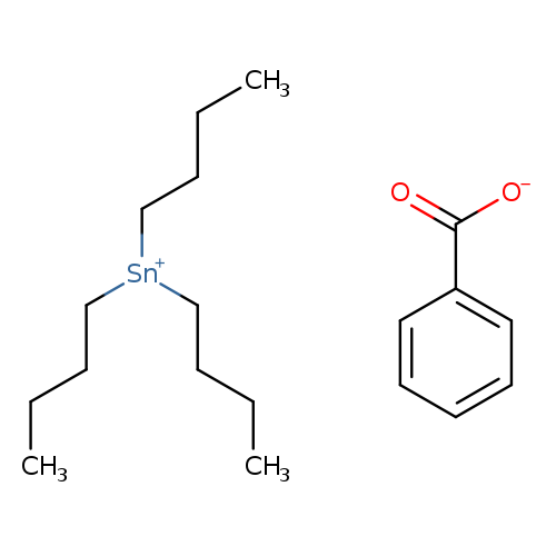 [O-]C(=O)c1ccccc1.CCCC[Sn+](CCCC)CCCC
