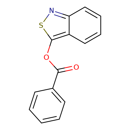 O=C(c1ccccc1)Oc1snc2c1cccc2