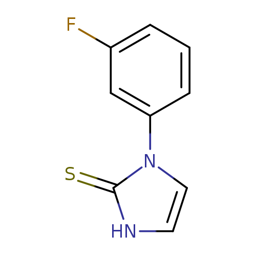 Fc1cccc(c1)n1cc[nH]c1=S