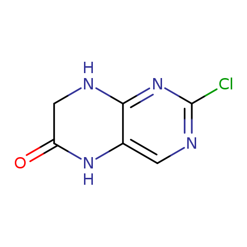 O=C1CNc2c(N1)cnc(n2)Cl