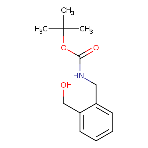 OCc1ccccc1CNC(=O)OC(C)(C)C