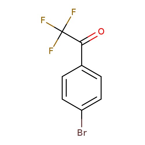 O=C(C(F)(F)F)c1ccc(cc1)Br