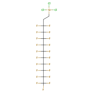Cl[Si](CCC(C(C(C(C(C(C(C(C(C(F)(F)F)(F)F)(F)F)(F)F)(F)F)(F)F)(F)F)(F)F)(F)F)(F)F)(Cl)Cl