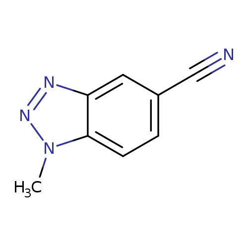 N#Cc1ccc2c(c1)nnn2C