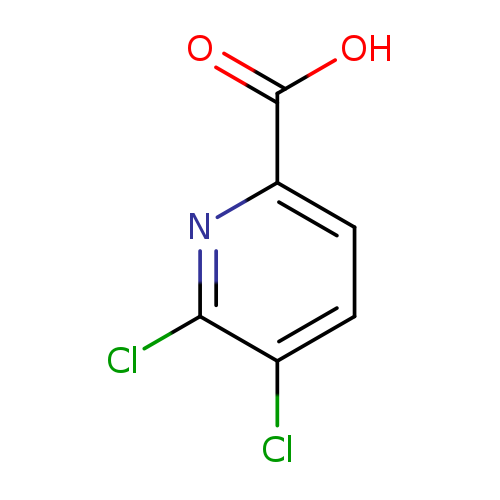 OC(=O)c1ccc(c(n1)Cl)Cl