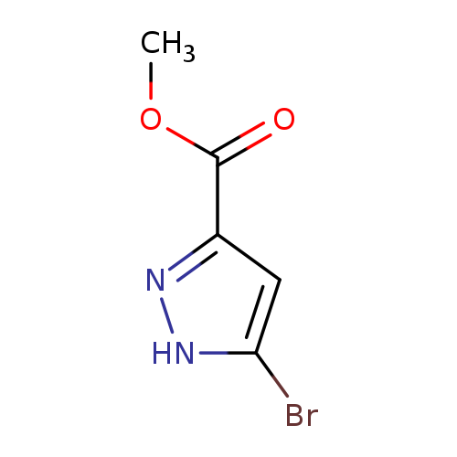 COC(=O)c1cc([nH]n1)Br