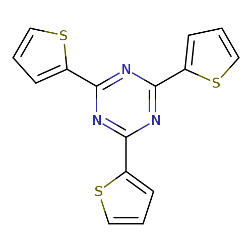 c1csc(c1)c1nc(nc(n1)c1cccs1)c1cccs1