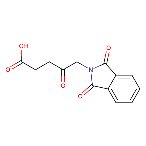 O=C(CN1C(=O)c2c(C1=O)cccc2)CCC(=O)O