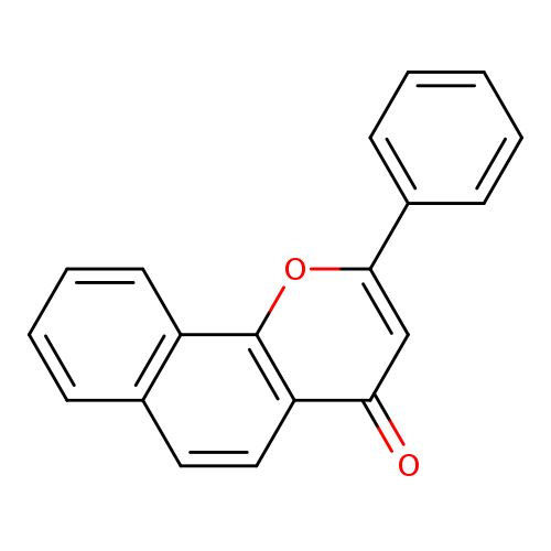 O=c1cc(oc2c1ccc1c2cccc1)c1ccccc1