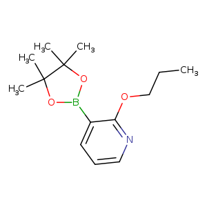 CCCOc1ncccc1B1OC(C(O1)(C)C)(C)C