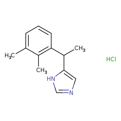 Cc1cccc(c1C)C(c1cnc[nH]1)C.Cl