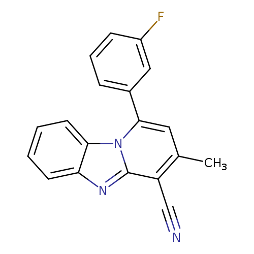 N#Cc1c(C)cc(n2c1nc1c2cccc1)c1cccc(c1)F