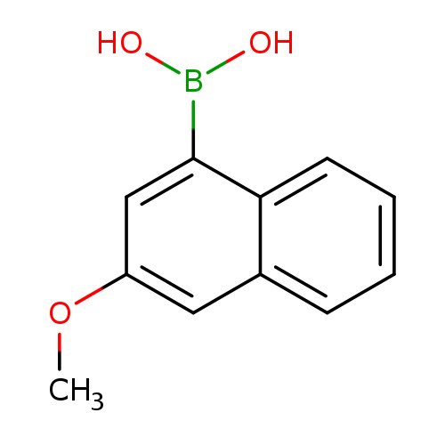 COc1cc(B(O)O)c2c(c1)cccc2