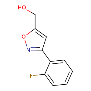 OCc1onc(c1)c1ccccc1F