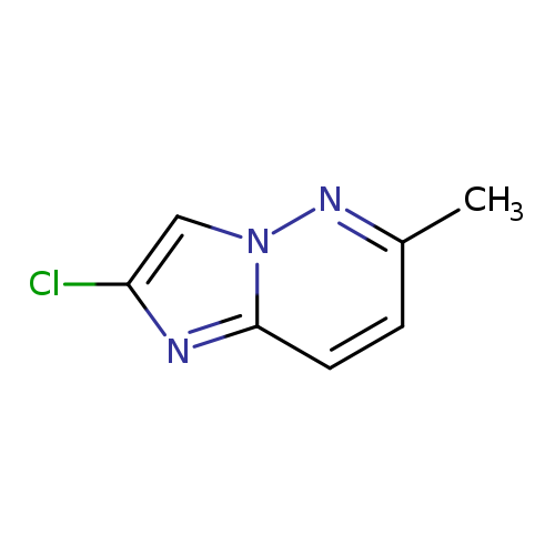 Cc1ccc2n(n1)cc(n2)Cl