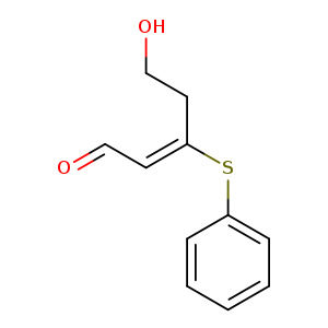 OCC/C(=CC=O)/Sc1ccccc1