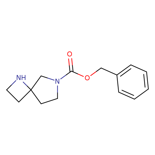 O=C(N1CCC2(C1)CCN2)OCc1ccccc1
