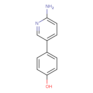 Oc1ccc(cc1)c1ccc(nc1)N