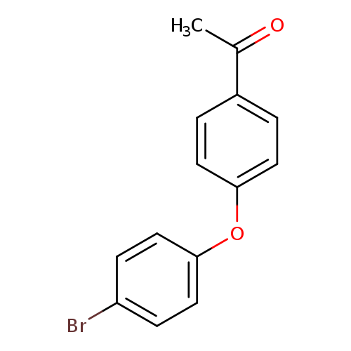 Brc1ccc(cc1)Oc1ccc(cc1)C(=O)C