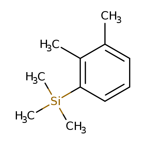 Cc1cccc(c1C)[Si](C)(C)C