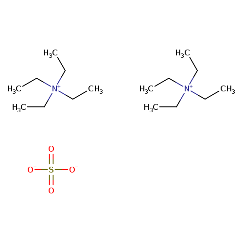 [O-]S(=O)(=O)[O-].CC[N+](CC)(CC)CC.CC[N+](CC)(CC)CC