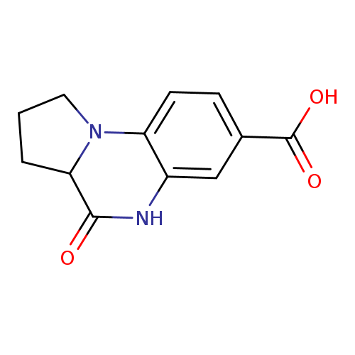 O=C1Nc2cc(ccc2N2C1CCC2)C(=O)O