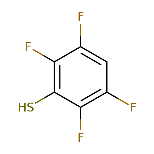 Fc1cc(F)c(c(c1F)S)F