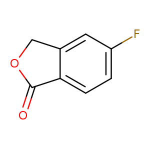 Fc1ccc2c(c1)COC2=O