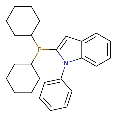 C1CCC(CC1)P(c1cc2c(n1c1ccccc1)cccc2)C1CCCCC1