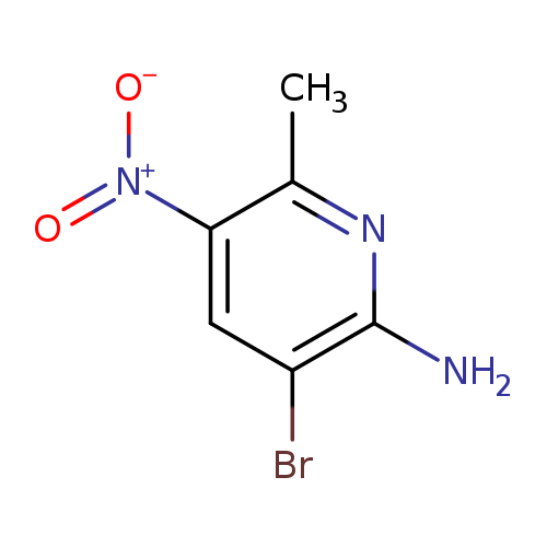 [O-][N+](=O)c1cc(Br)c(nc1C)N