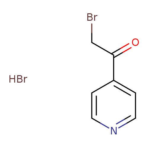 BrCC(=O)c1ccncc1.Br