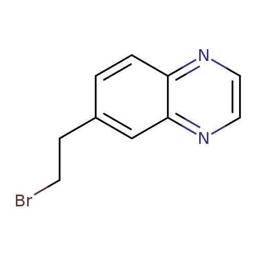 BrCCc1ccc2c(c1)nccn2