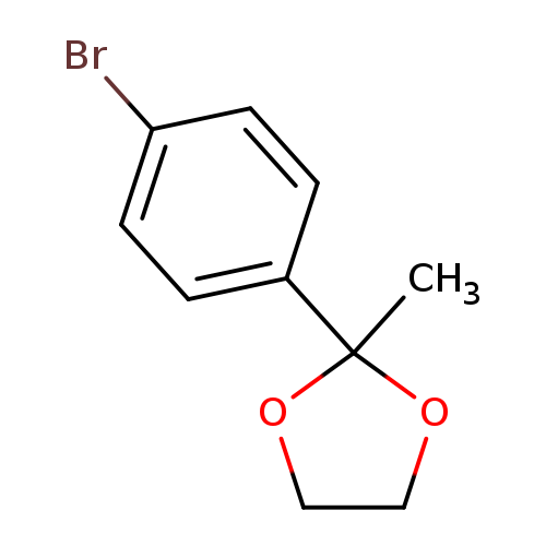 CC1(OCCO1)c1ccc(cc1)Br