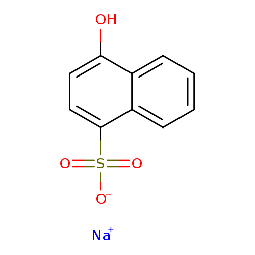 Oc1ccc(c2c1cccc2)S(=O)(=O)[O-].[Na+]