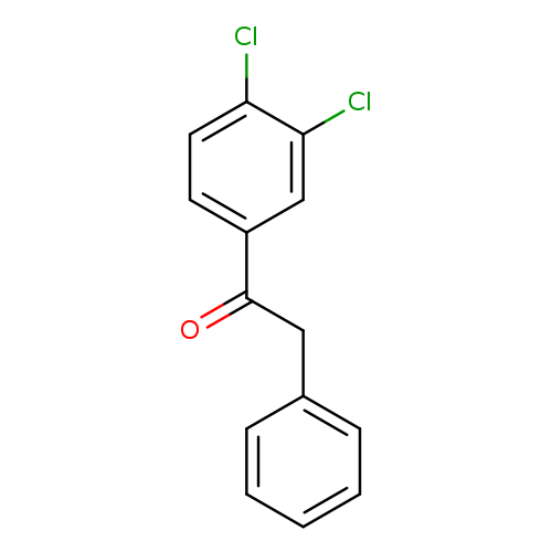 O=C(c1ccc(c(c1)Cl)Cl)Cc1ccccc1