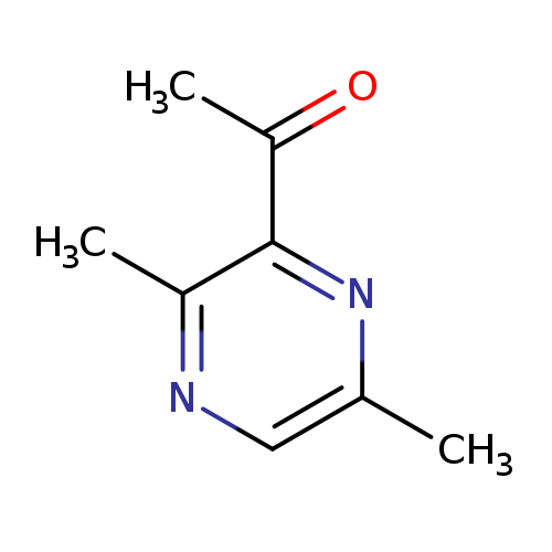 Cc1cnc(c(n1)C(=O)C)C