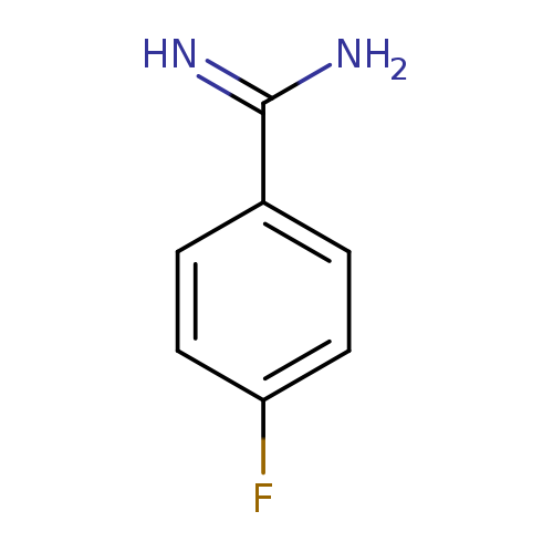 NC(=N)c1ccc(cc1)F