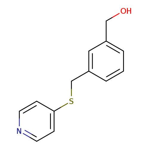OCc1cccc(c1)CSc1ccncc1
