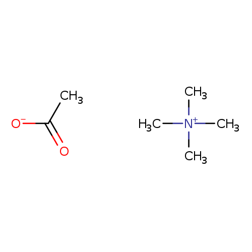C[N+](C)(C)C.[O-]C(=O)C