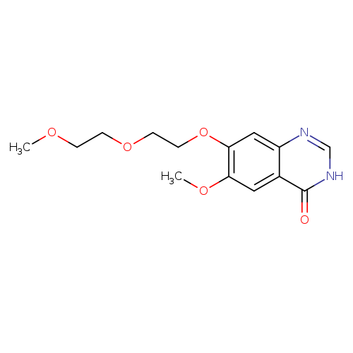 COc1cc2c(cc1OCCOCCOC)nc[nH]c2=O
