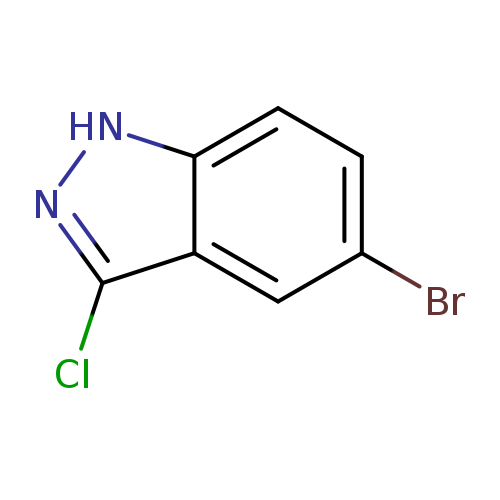 Brc1ccc2c(c1)c(Cl)n[nH]2